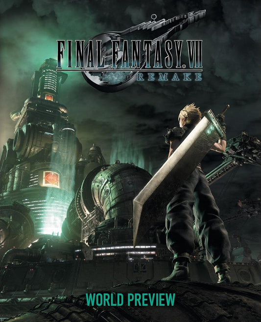 Final Fantasy VII Remake: World Preview Art Book Hardcover (Inglés)