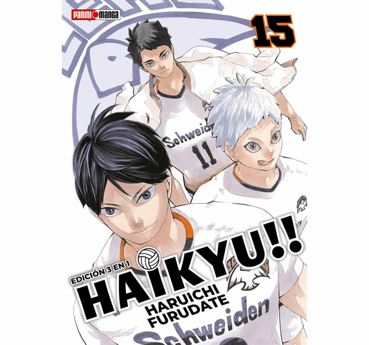 Haikyu!! (3 In 1) Vol. 15 (Español)