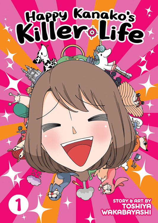 Happy Kanakos Killer Life Manga Volume 1 (Color) (Inglés) - Kinko