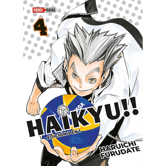 Haikyu!! Edición 3 en 1 - Vol. 4 (Español) - Kinko