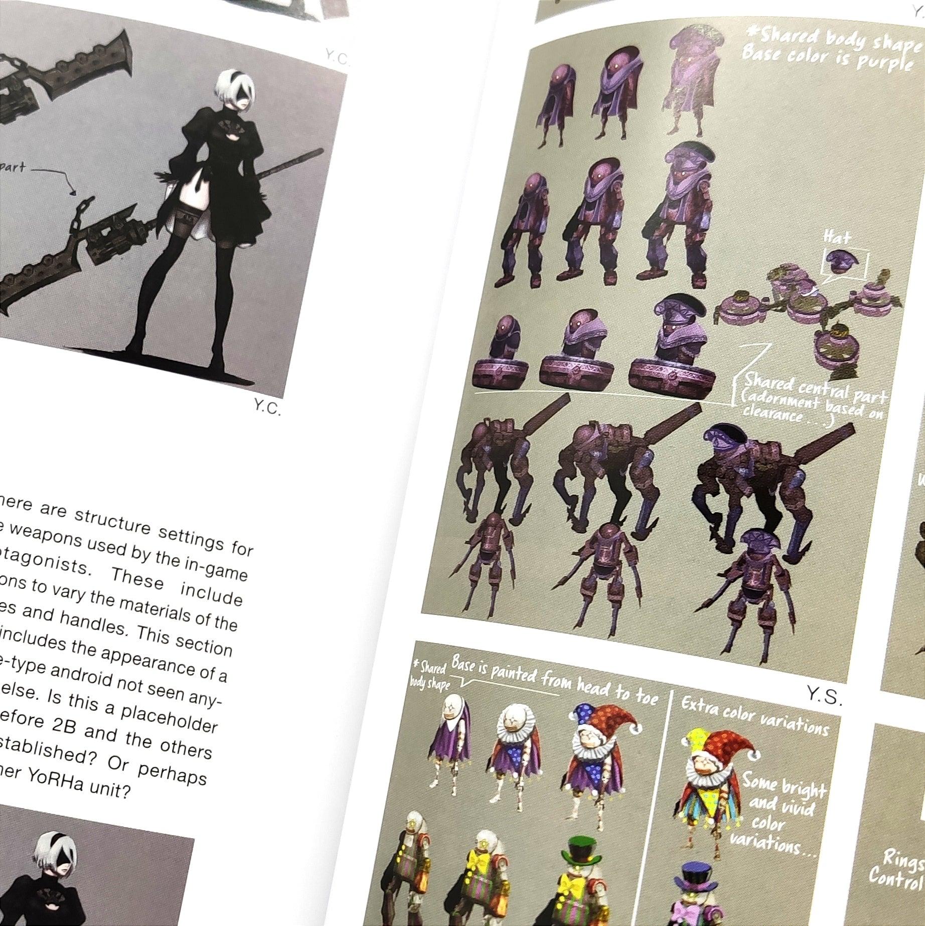 NieR Automata World Guide Artbook Volume 2 - Artbook (Inglés) - Kinko