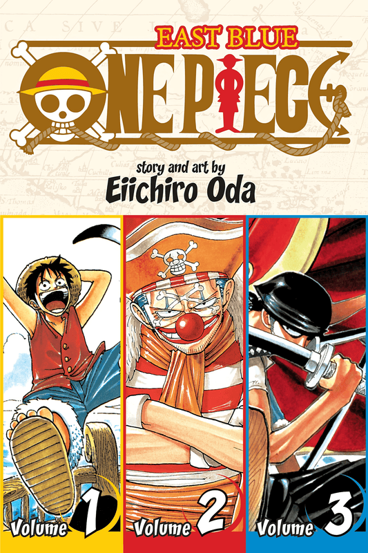 One Piece Omnibus Edition Manga Volume 1 (Inglés)