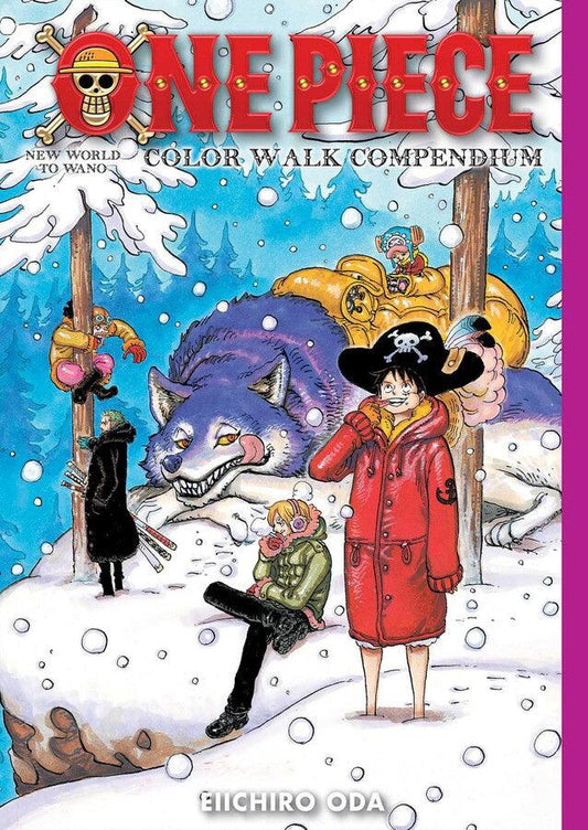 One Piece Color Walk Compendium: New World to Wano Art Book Hardcover (Inglés)