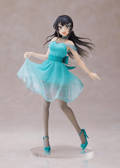 Rascal Does Not Dream of Bunny Girl Senpai - Mai Sakurajima Coreful Figure (Clear Dress Ver.) - Kinko