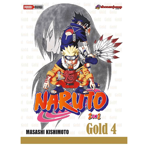 Naruto Gold Edition - 2 en 1 Vol. 4 (Español) - Kinko