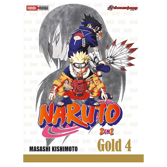 Naruto Gold Edition - 2 en 1 Vol. 4 (Español) - Kinko