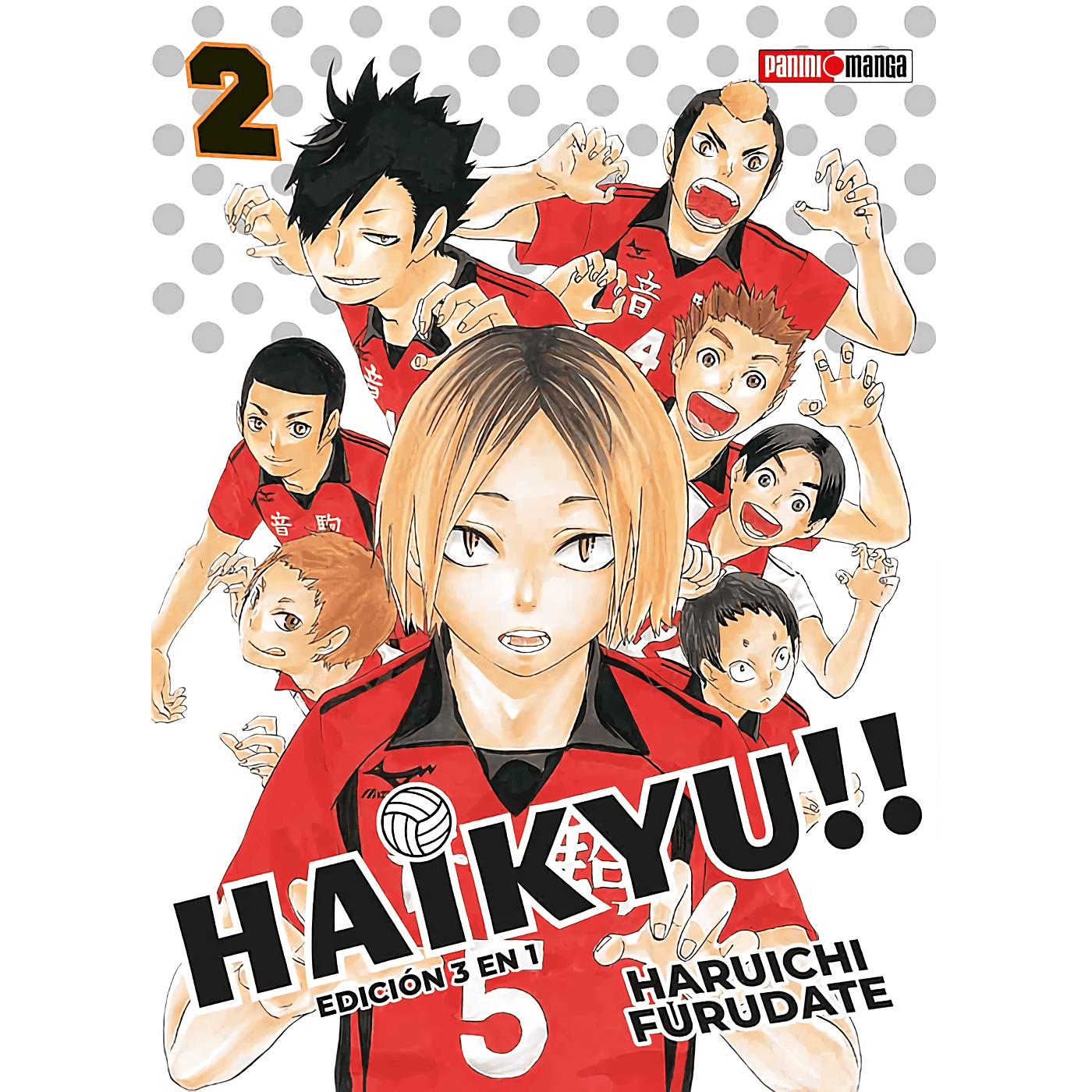 Haikyu!! Edición 3 en 1 - Vol. 2 (Español) - Kinko