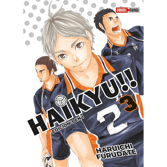 Haikyu!! Edición 3 en 1 - Vol. 3 (Español) - Kinko