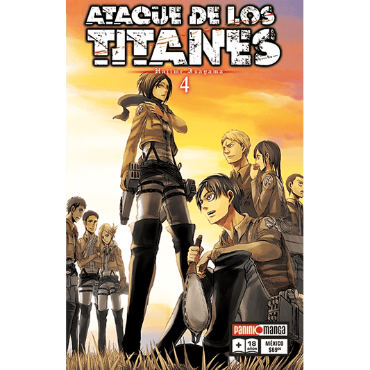 Attack on Titan Vol. 4 (Español) - Kinko